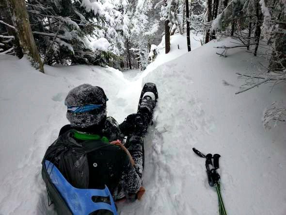 9 sledding