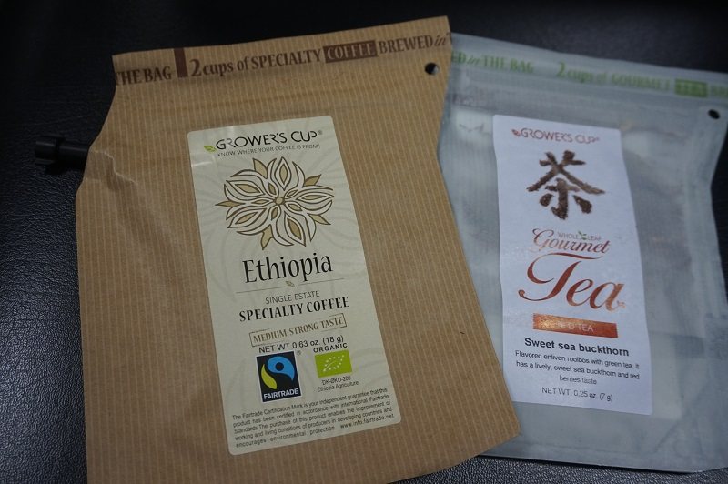 Grower's Cup coffee and tea